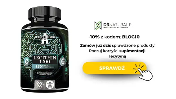 Kwetaplex na co? Suplement diety Lecithin 1200 od Apollo's Hegemony. Zamów z kodem BLOG10 i poczuj korzyści lecytyny.